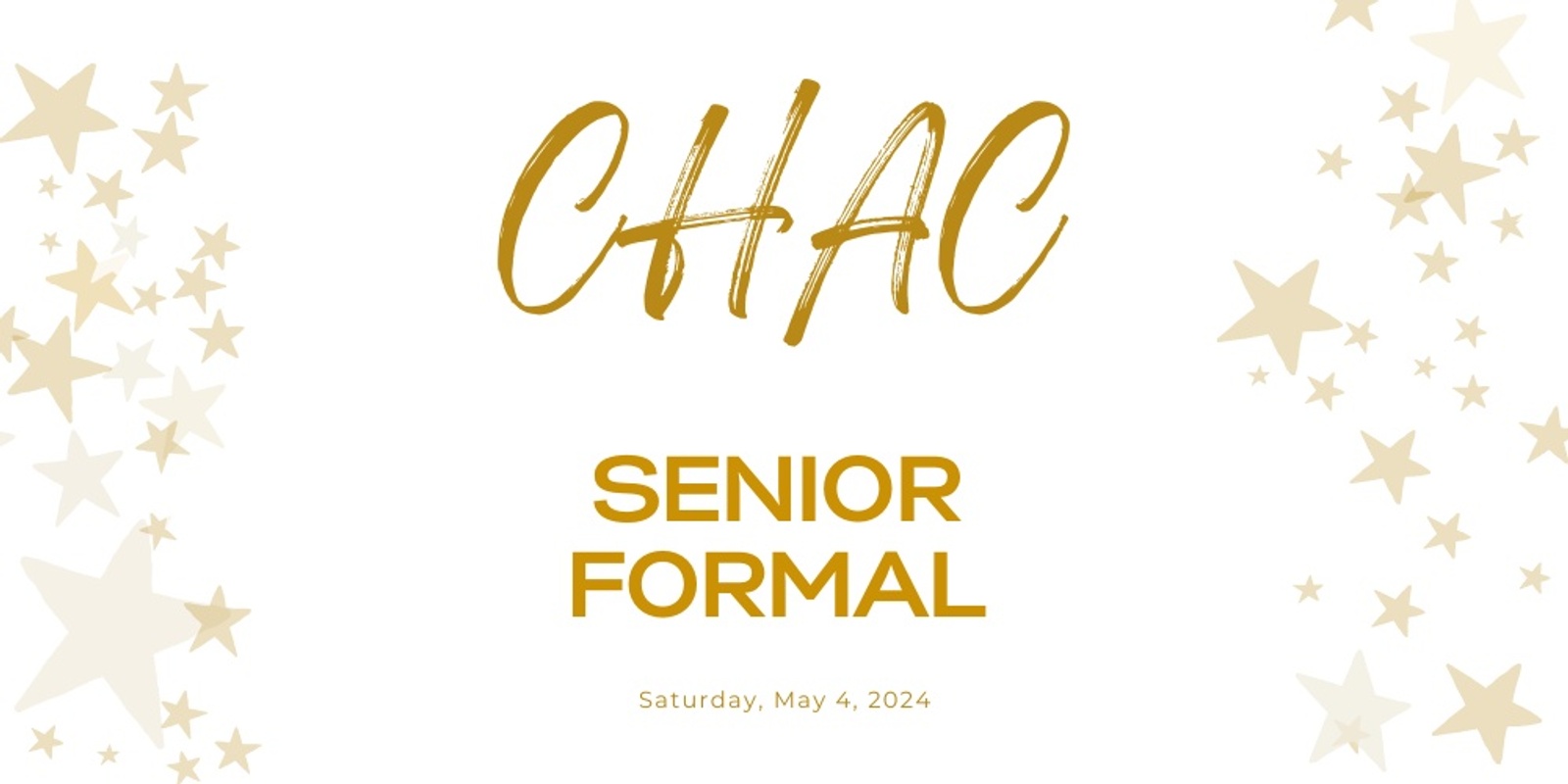 Banner image for 2024 CHAC Senior Formal