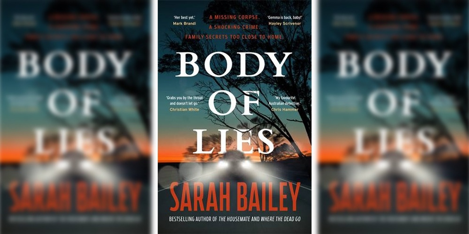 Banner image for Meet the author - Sarah Bailey