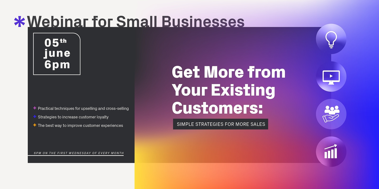 Banner image for Get More from Your Existing Customers: Simple Strategies for More Sales