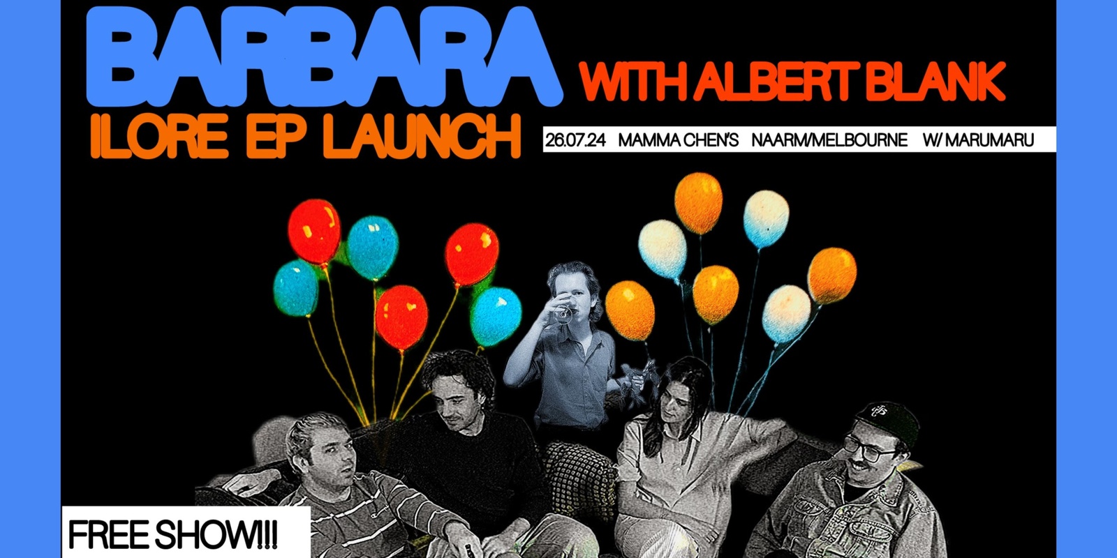 Banner image for BARBARA (EORA) // ALBERT BLANK // MARUMARU