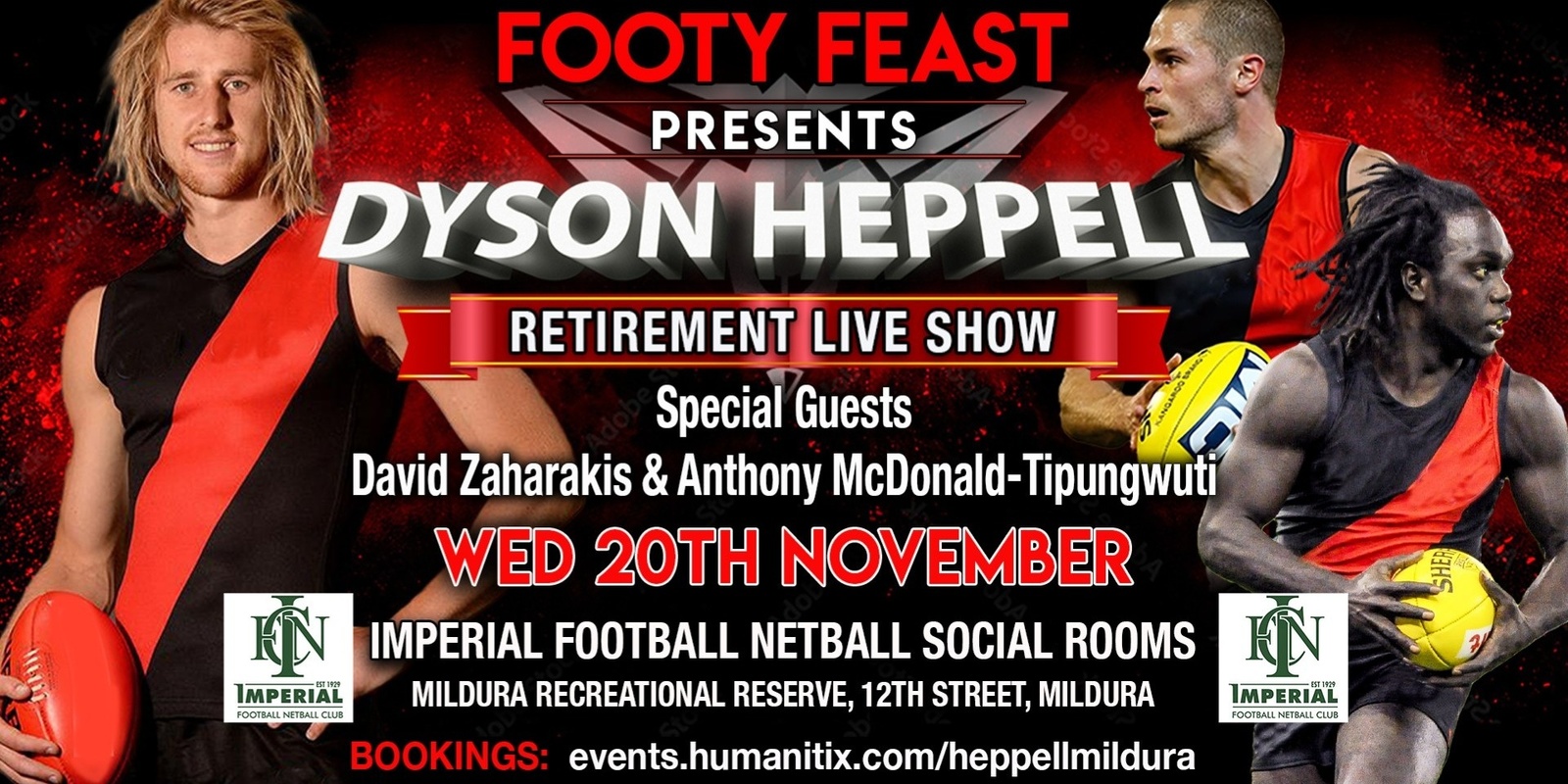 Banner image for Dyson Heppell Retirement "Live Show"