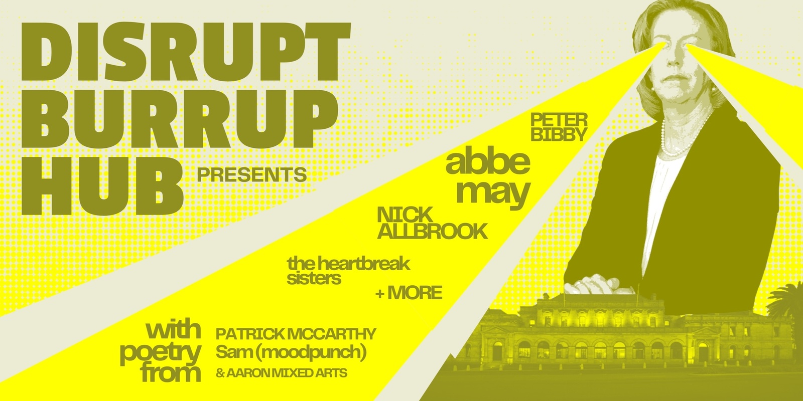 Banner image for Disrupt Burrup Hub presents...