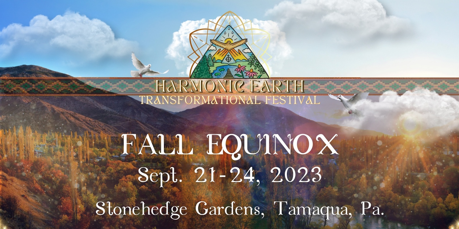 Banner image for Harmonic Earth Festival 2023, Stonehedge Gardens, PA