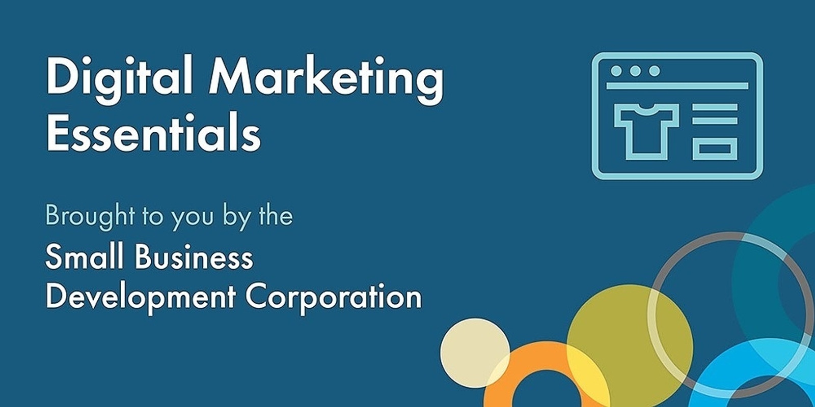Banner image for Digital Marketing Essentials