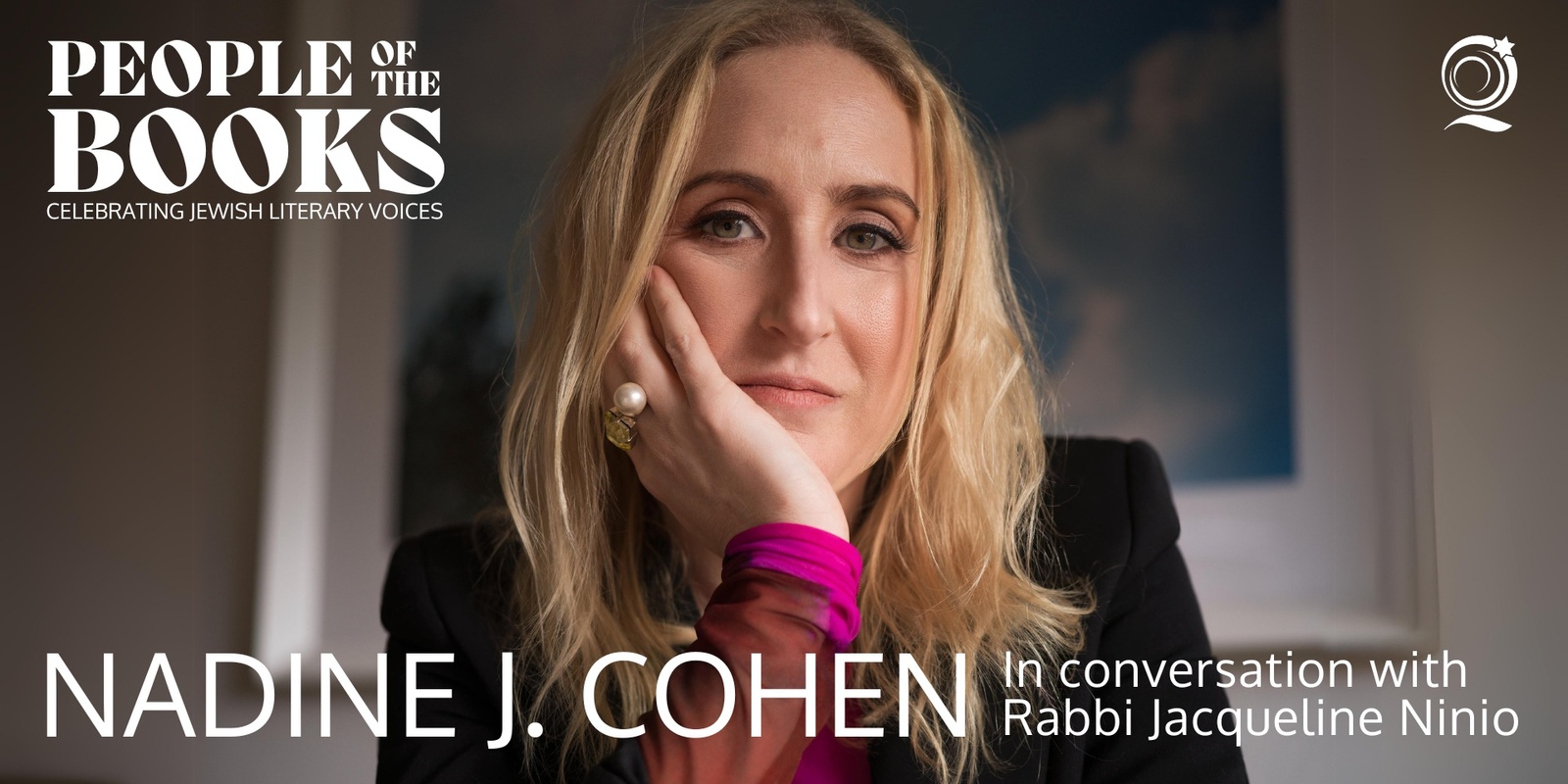 Banner image for People of the Books: Nadine J. Cohen at Emanuel Synagogue