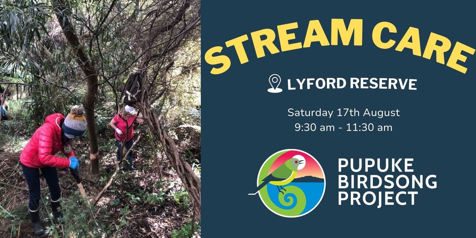 Banner image for Lyford Reserve Stream Care