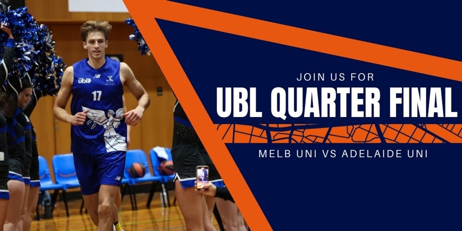 Banner image for UBL Quarter Finals: Melbourne vs Adelaide Uni