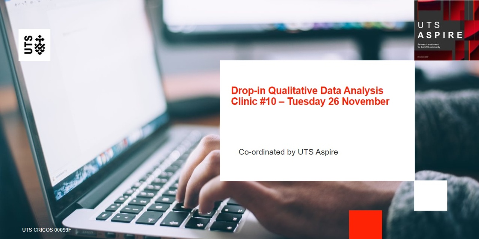 Banner image for Drop-in Qualitative Data Analysis Clinic #10