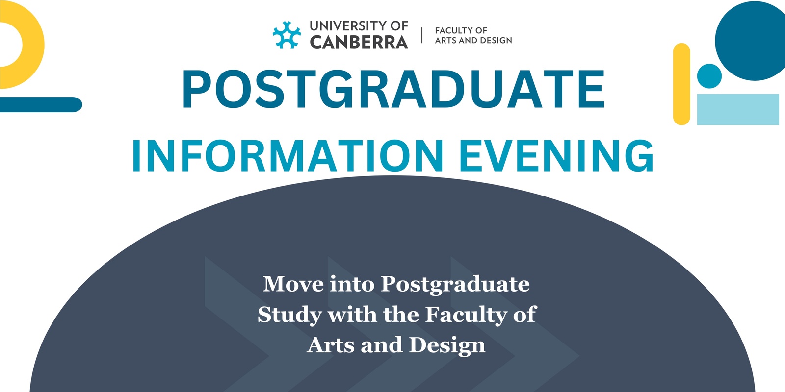 Banner image for UC Arts and Communication Postgraduate Evening