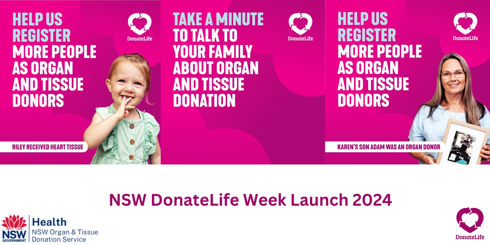 Banner image for NSW Donate Life Week Launch Event!