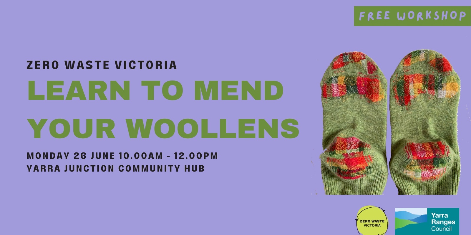 Banner image for Learn to Mend Your Woollens (Yarra Junction)
