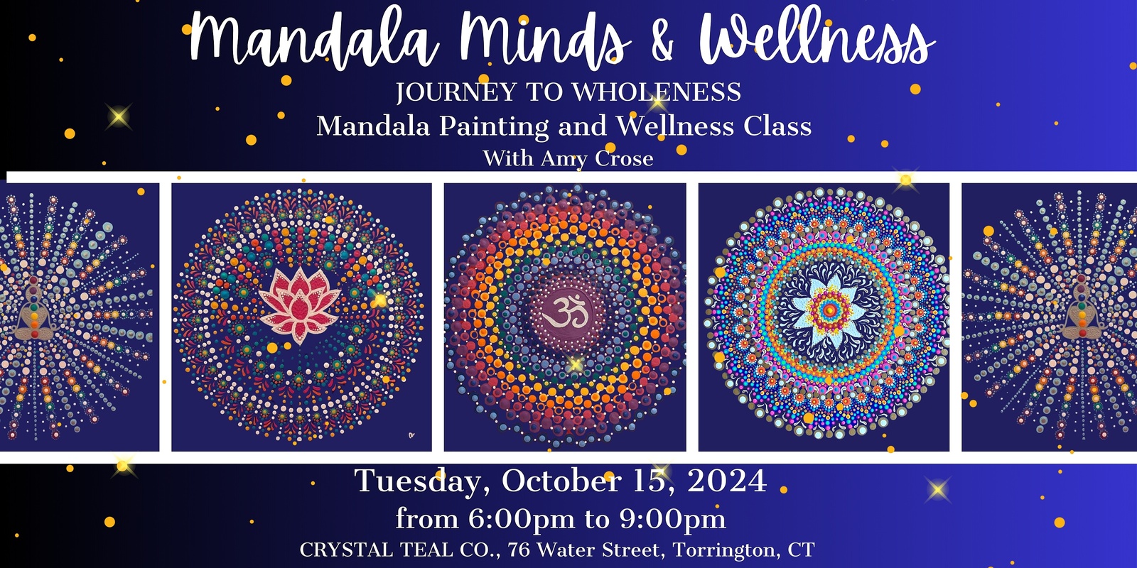 Banner image for Mandala Paint & Wellness Class