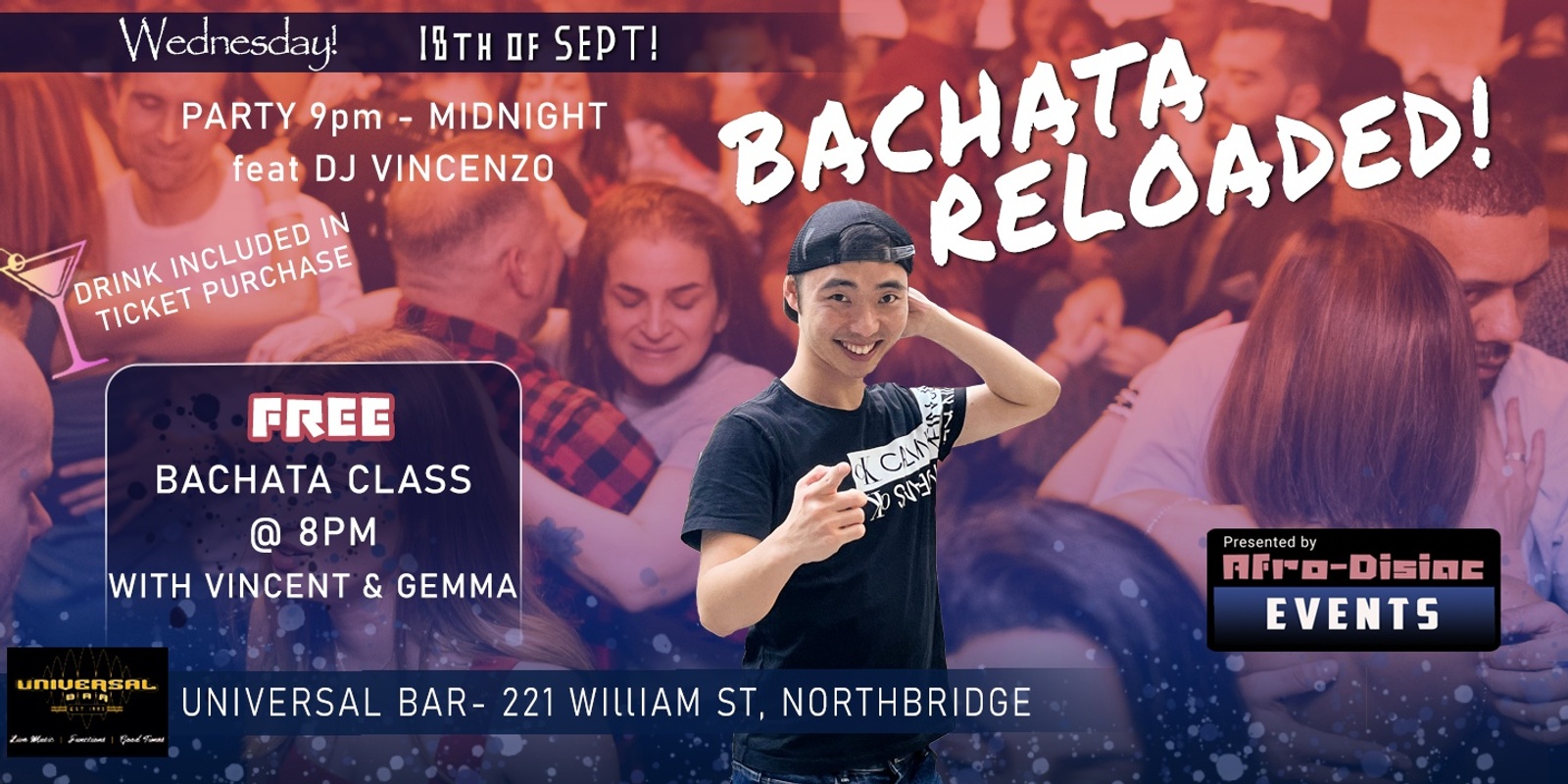 Banner image for Bachata Reloaded September Edition!