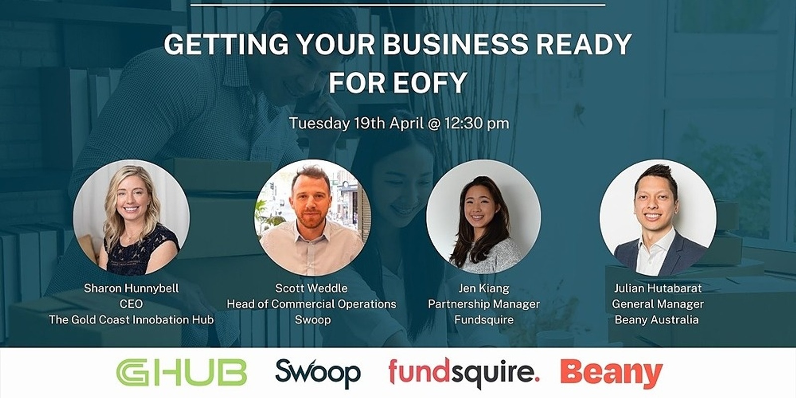 Banner image for Getting Your Business Ready for EOFY - GC Hub Community Webinar