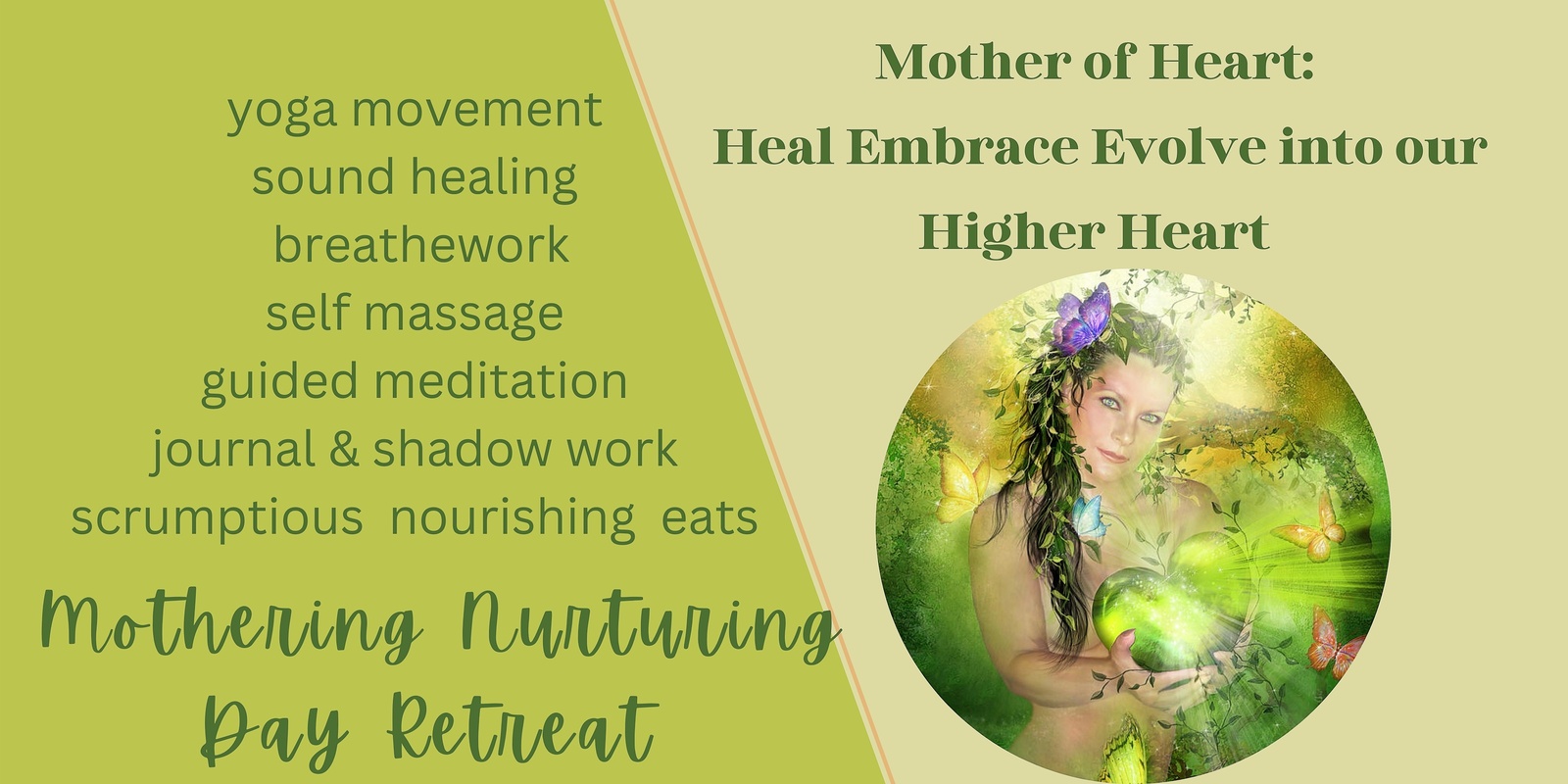 Banner image for Mothering in Heart .. feel into the deepest Love 