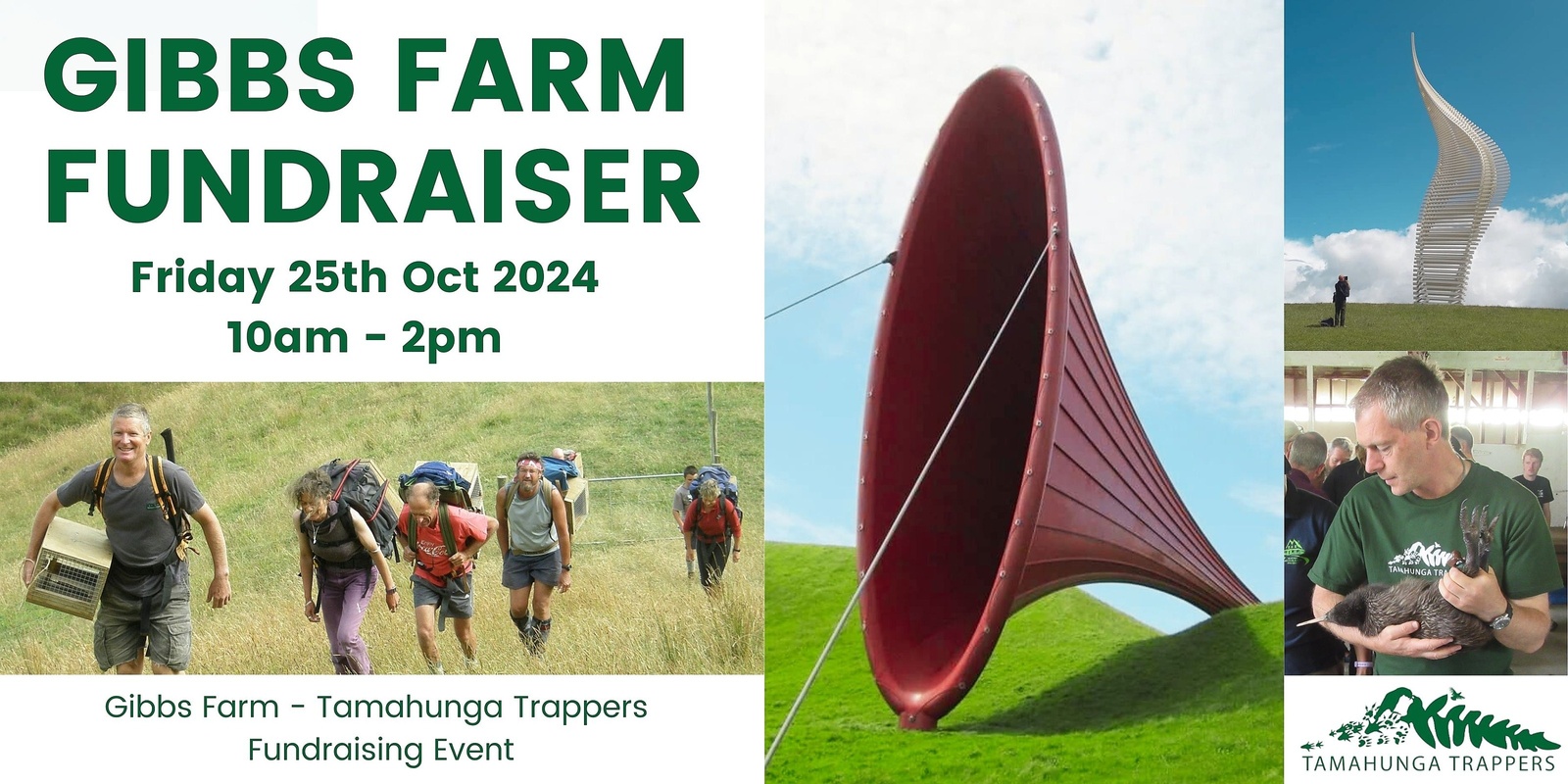 Banner image for Gibbs Farm fundraiser for Tamahunga Trappers