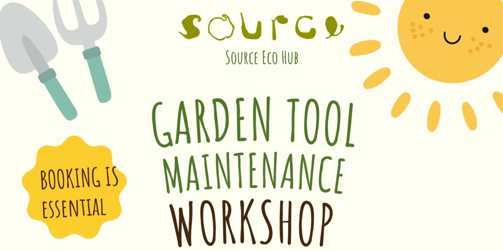 Banner image for Garden Tool Maintenance Workshop