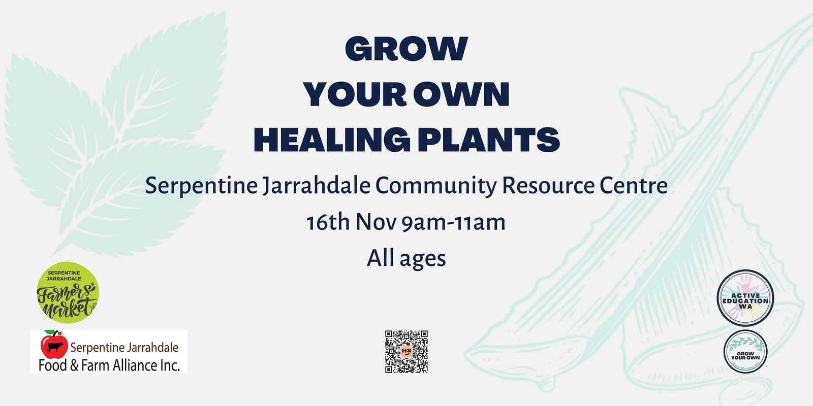 Banner image for GROW YOUR OWN Healing Plants