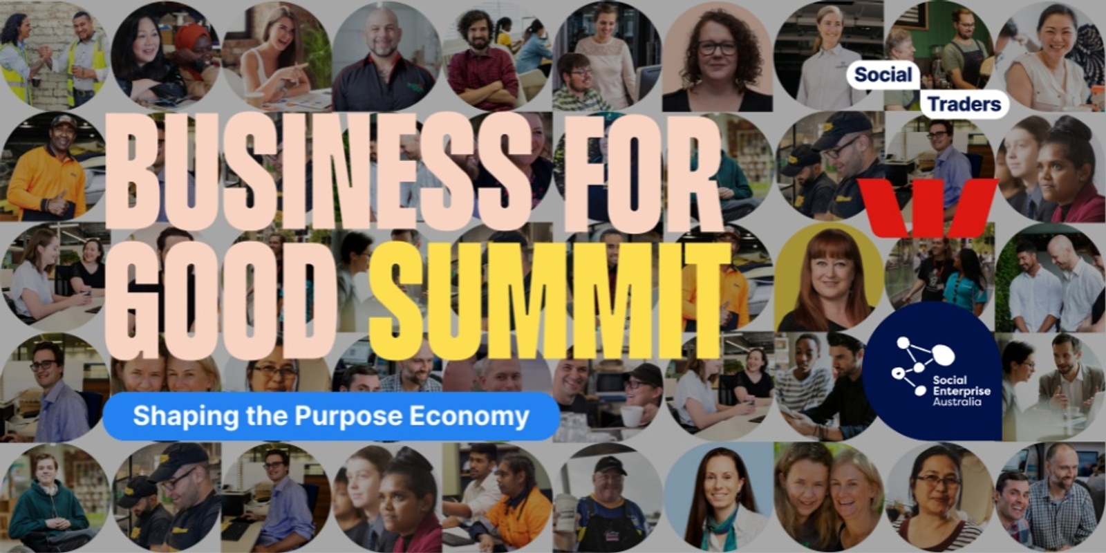 Banner image for Business for Good Summit: Shaping the Purpose Economy | Tuesday 31 October 2023