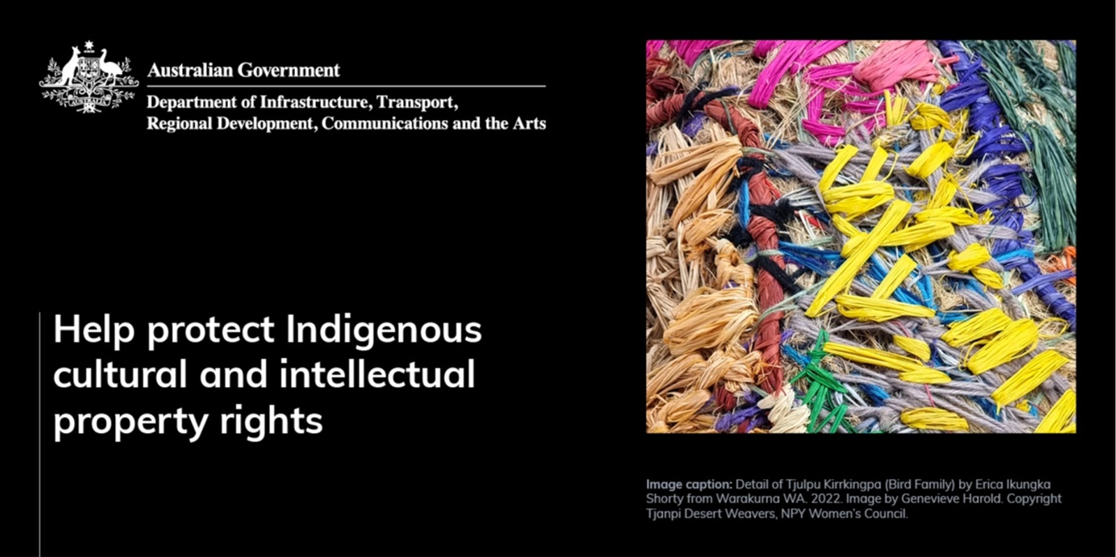 Banner image for Community engagement—Protection of Indigenous cultural and intellectual property - Canberra