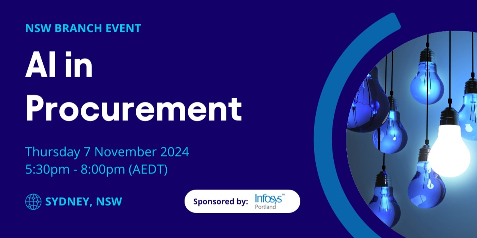 Banner image for NSW Branch - AI in Procurement 