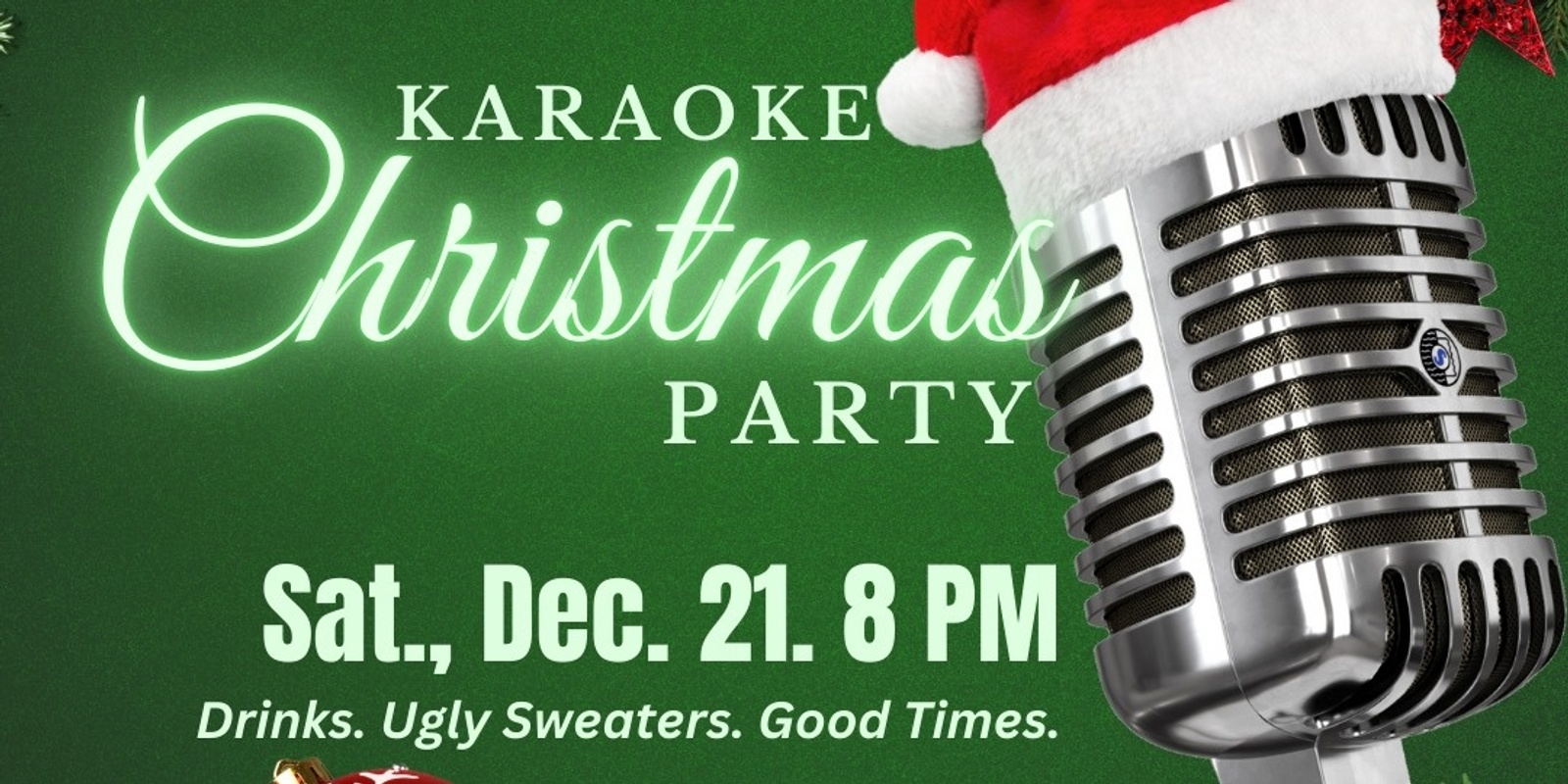 Banner image for Karaoke Christmas Party at Loft 214! 