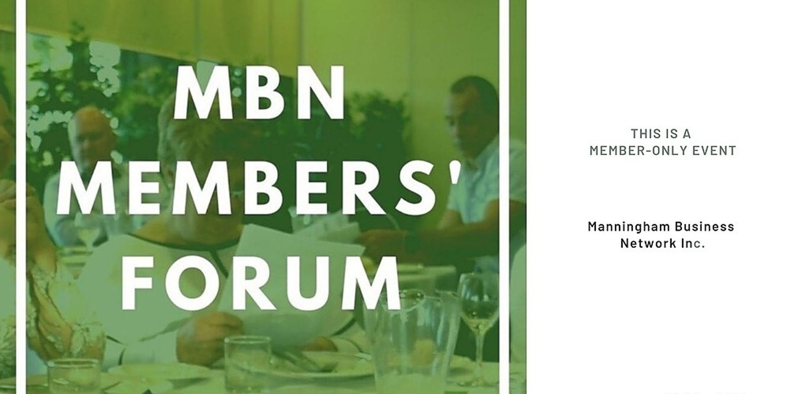 Banner image for Members' Forum May 2021