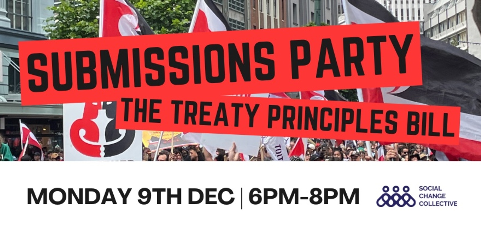 Banner image for Submissions Party - The Treaty Principles Bill