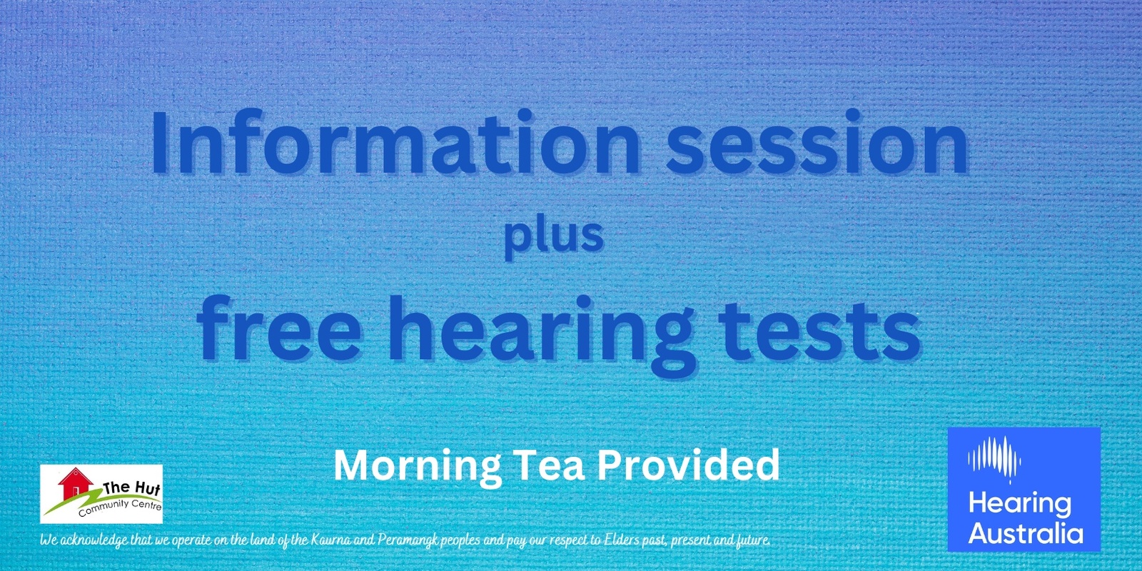 Banner image for Hearing Australia Screening