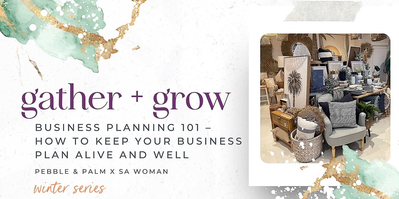Banner image for Gather + Grow - Business Planning 101