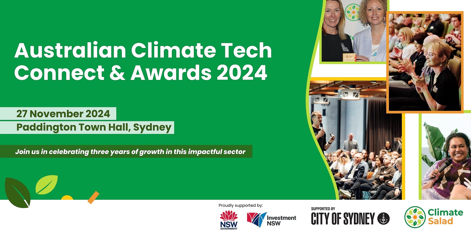 Banner image for Australian Climate Tech Connect & Awards 2024