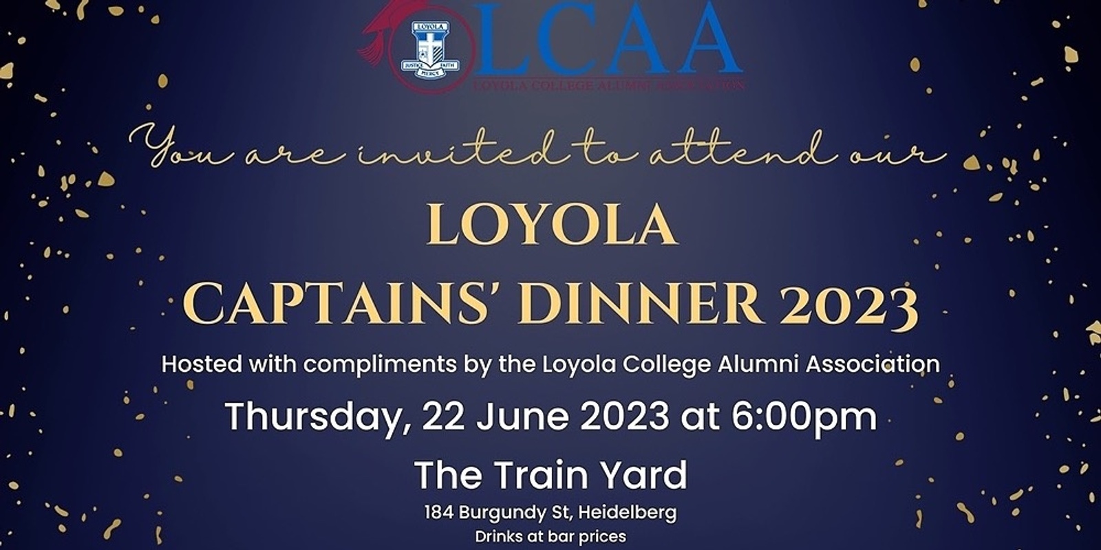 Loyola Captain's Dinner 2023