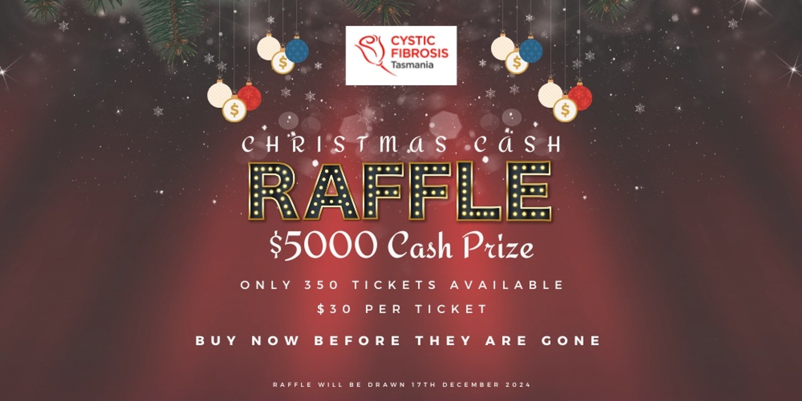 Banner image for CHRISTMAS CASH RAFFLE