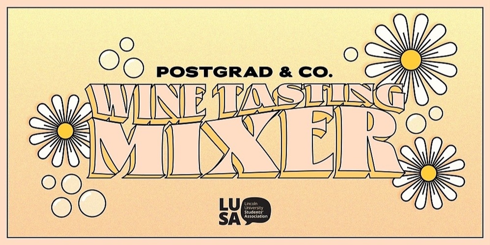 Banner image for POST GRAD & CO. WINE TASTING MIXER | O'WEEK 2022