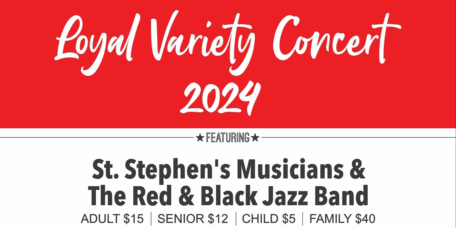 Banner image for Stedfast Brass and St Stephen's Variety Concert Fundraiser