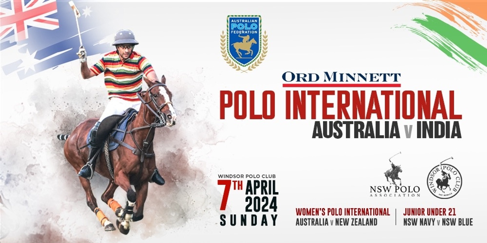 Banner image for The 2024 Polo International: Australia V India