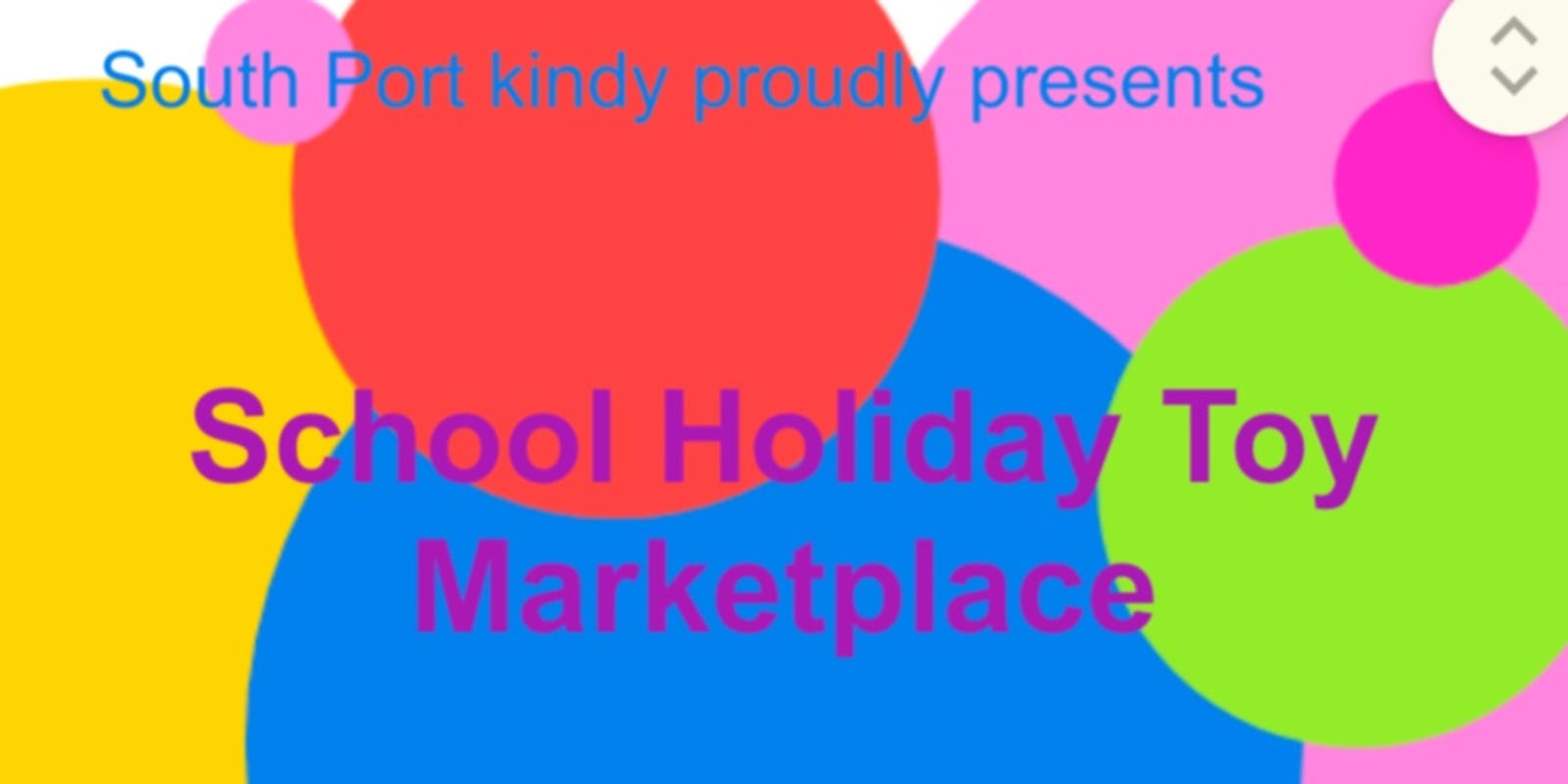 Banner image for South Port Kindy Toymarket