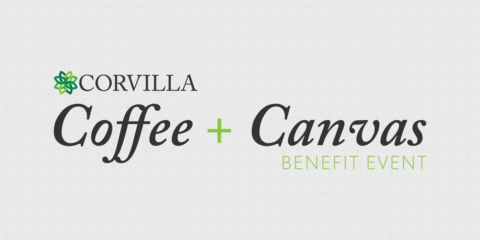 Banner image for Corvilla's Coffee + Canvas Benefit Event