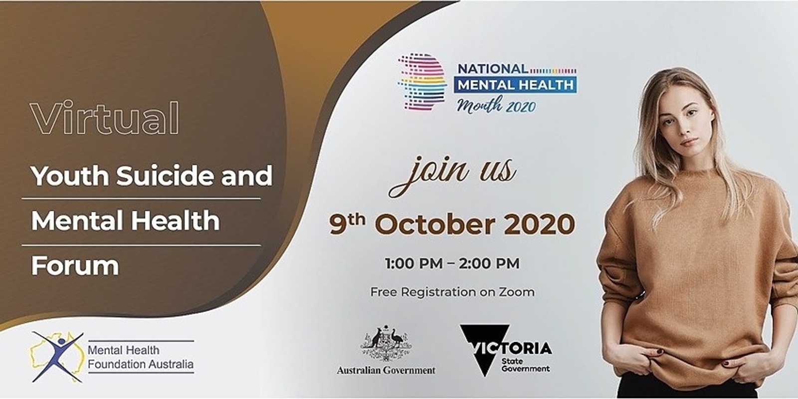 Banner image for Virtual Youth Suicide and Mental Health Forum