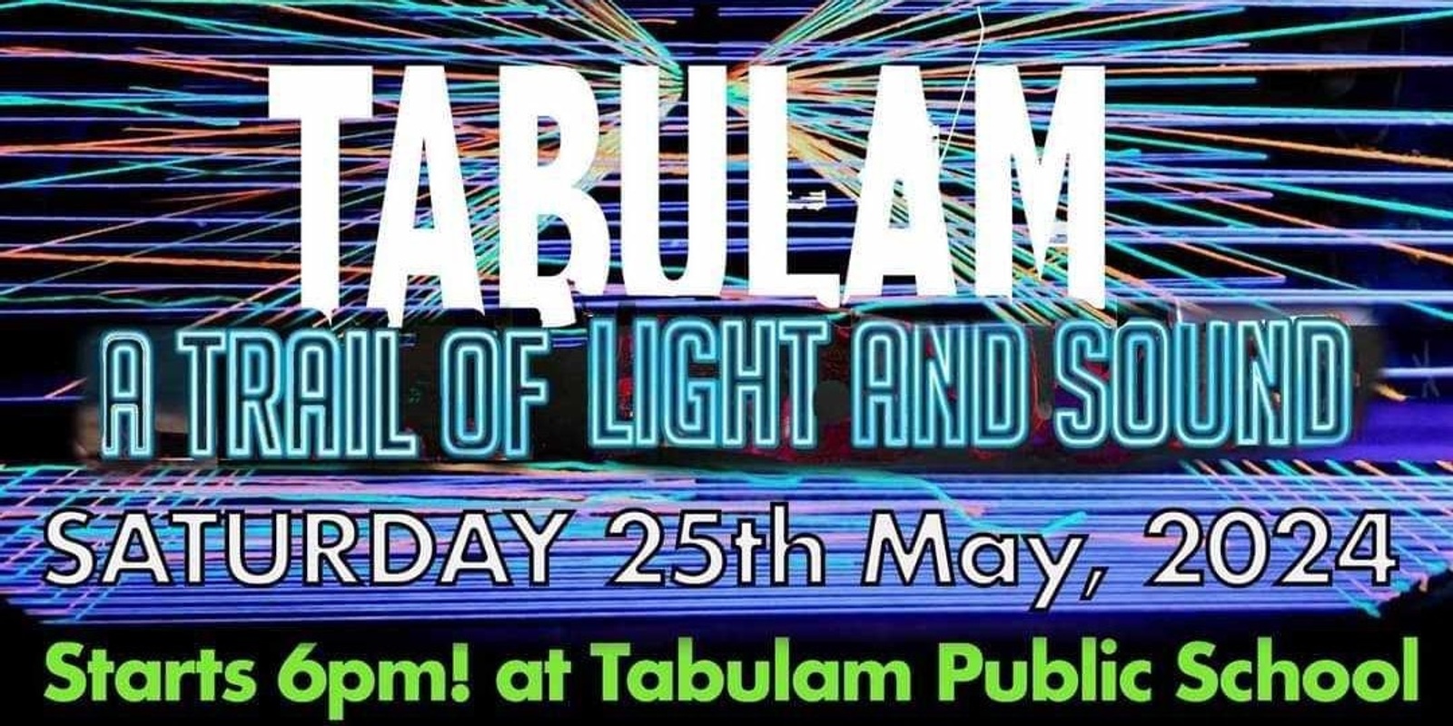 Banner image for Catch a Bus to Tabulam Trail of Light and Sound!
