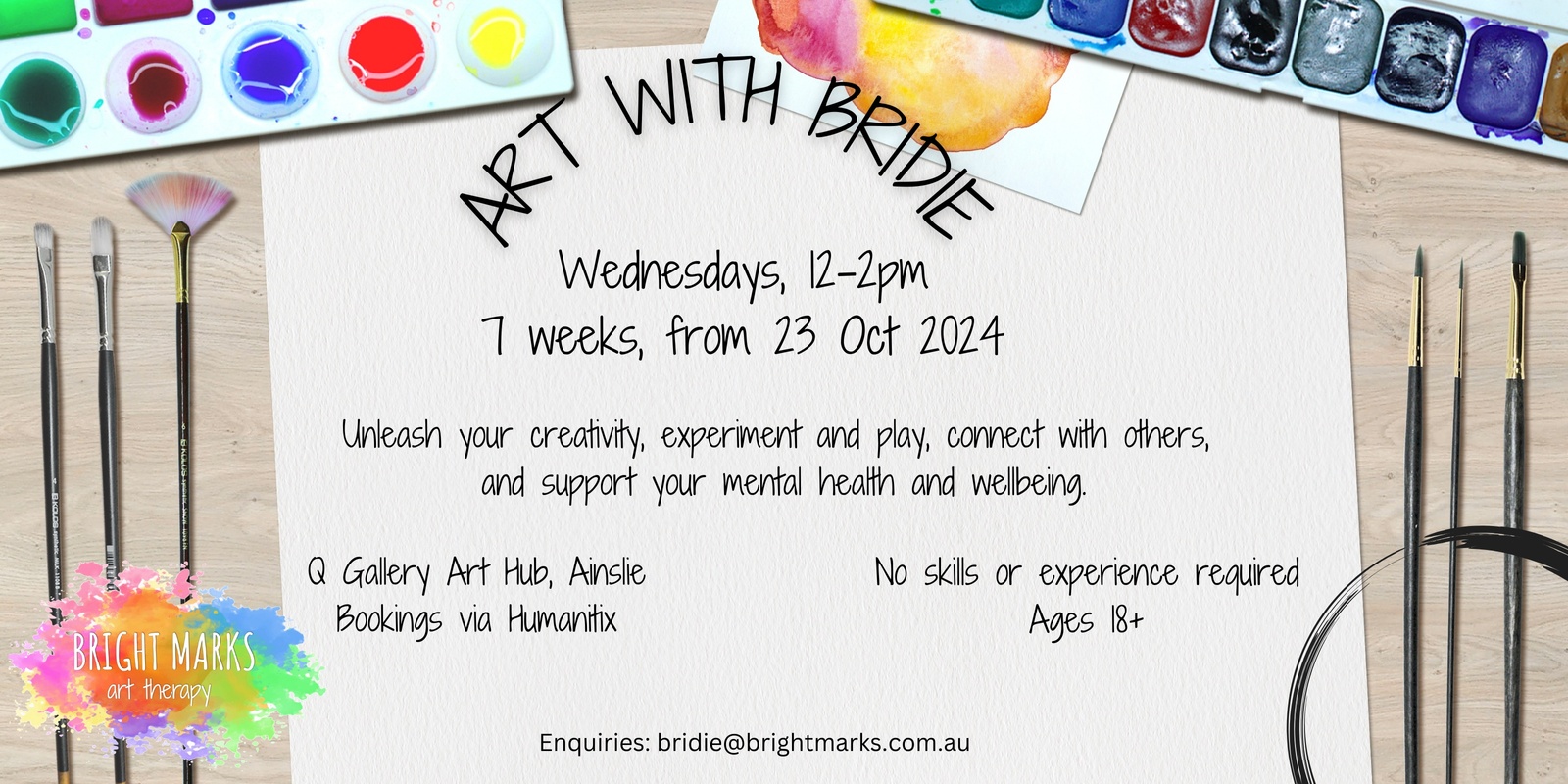 Banner image for Art with Bridie