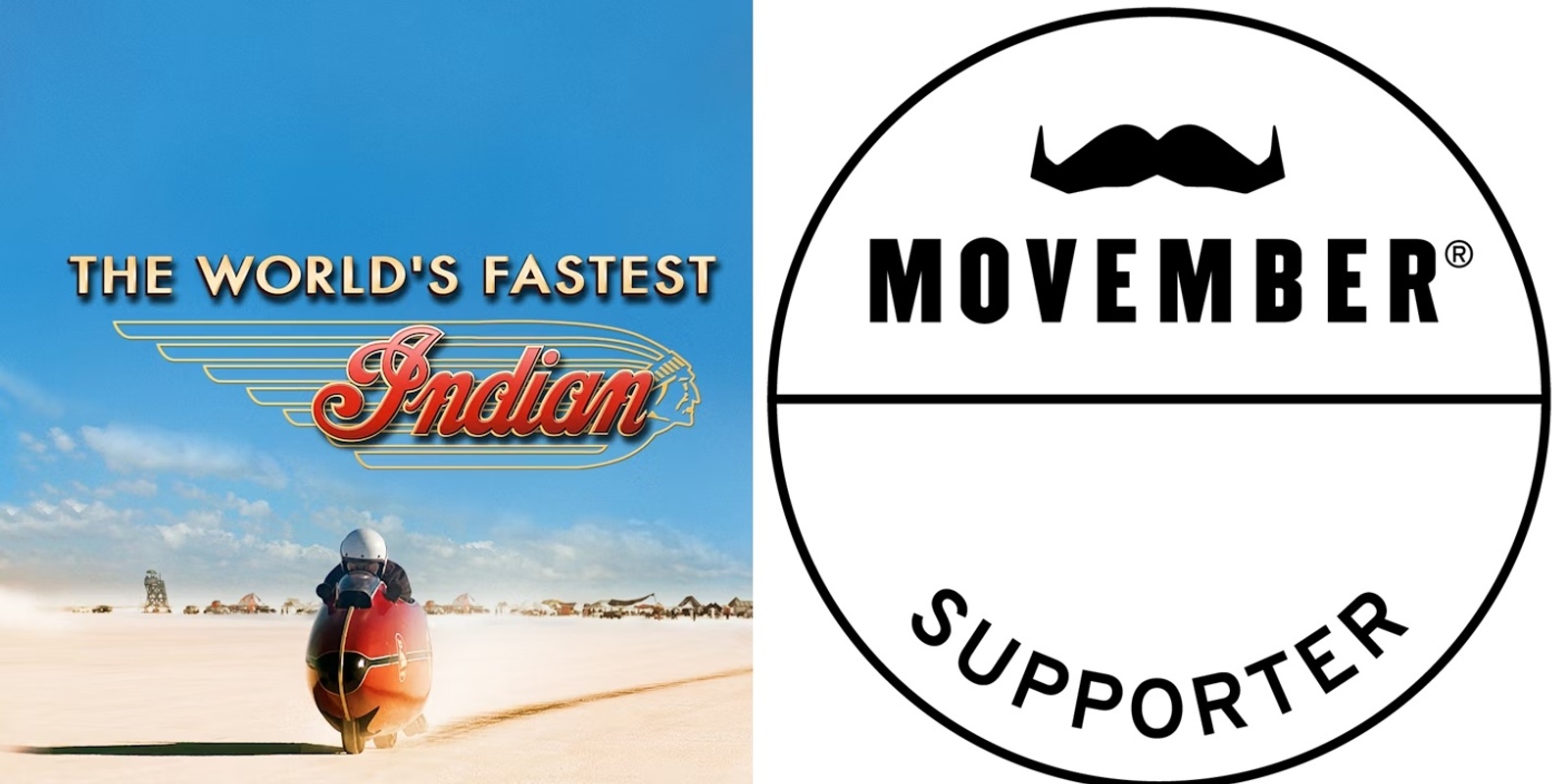 Banner image for World's Fastest Indian Screening - In support of Movember