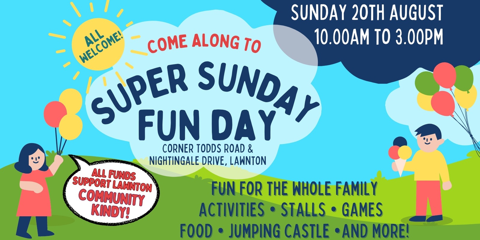 Banner image for SUPER SUNDAY FUN DAY AND MARKET