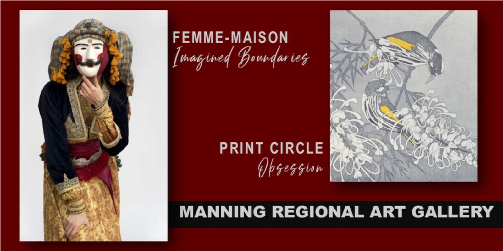 Banner image for Exhibition Openings | Femme-Maison: Imagined Boundaries + Print Circle: Obsession