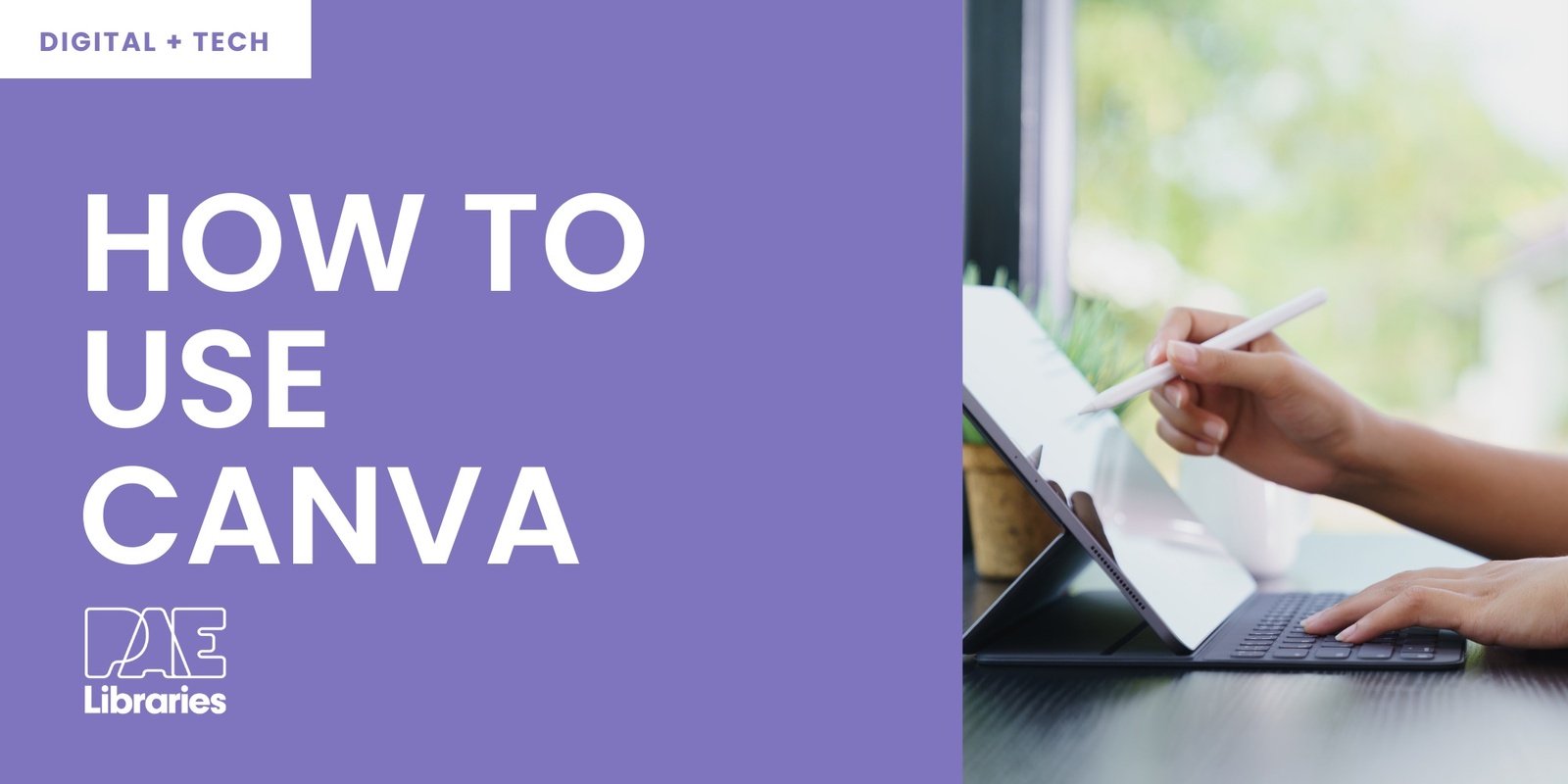 Banner image for How to use Canva - Get Techy