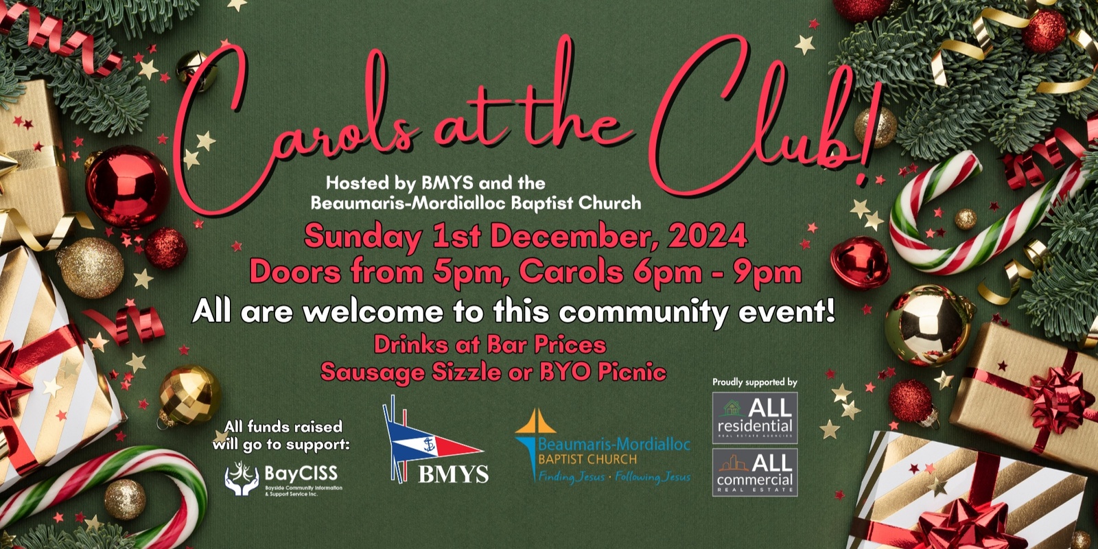 Banner image for Carols at the Club