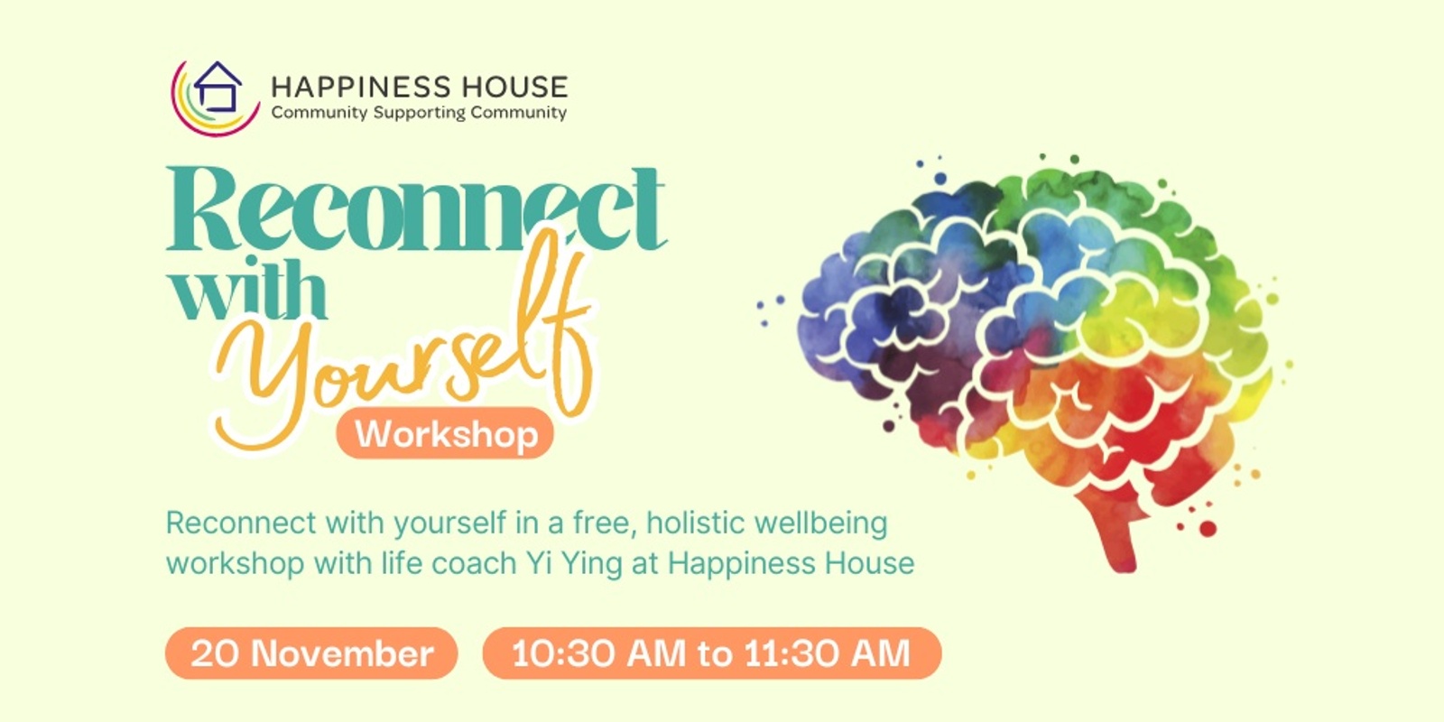 Banner image for Reconnect with Yourself Workshop