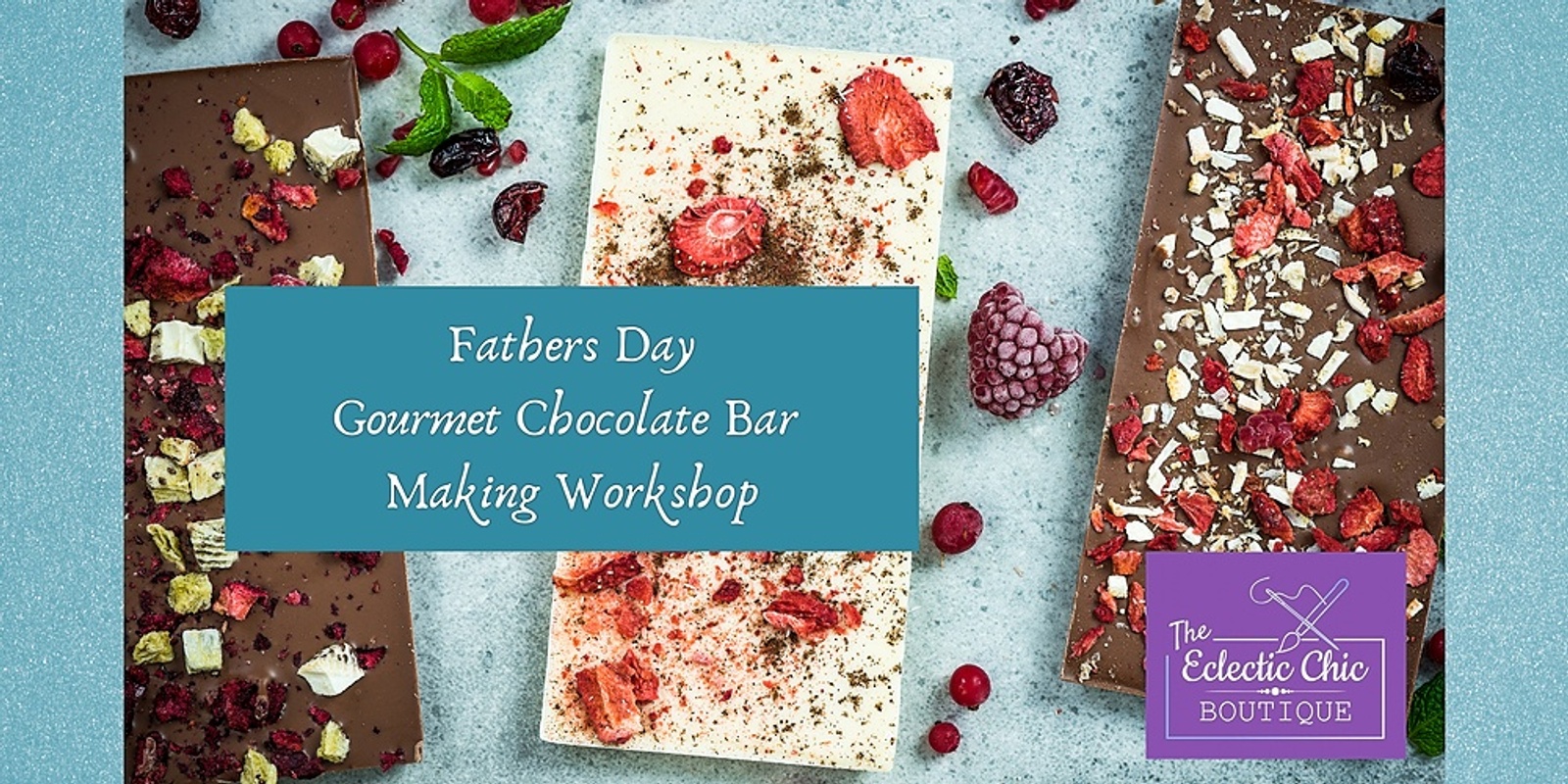 Banner image for Fathers Day Gourmet Chocolate Bar Making Workshop