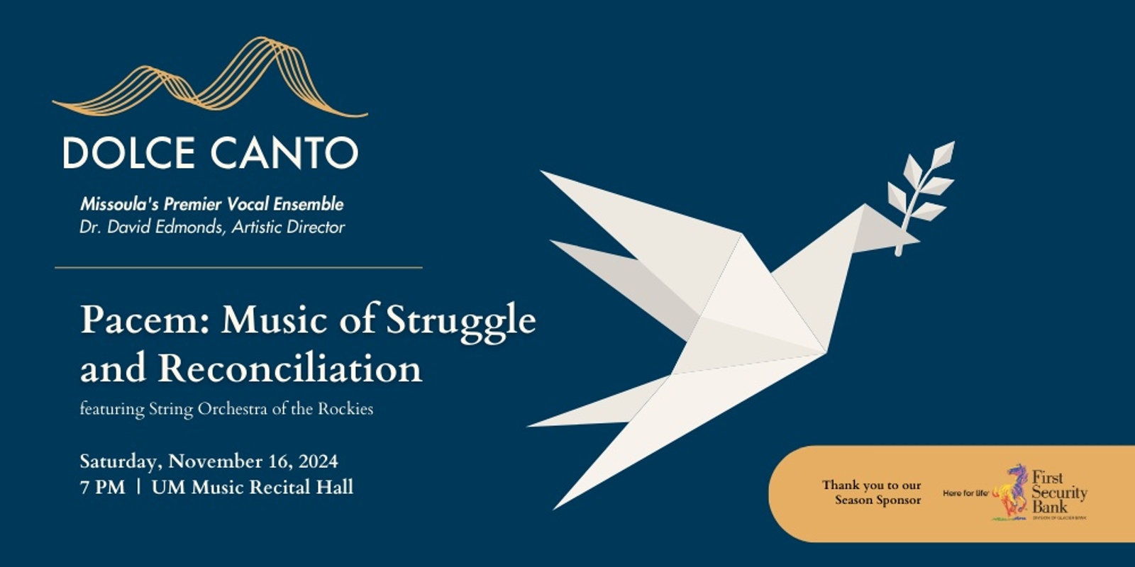 Banner image for Pacem: Music of struggle and reconciliation