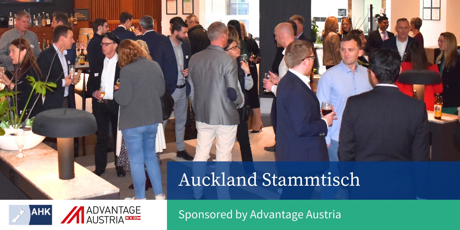 Banner image for Auckland Stammtisch – Sponsored by Advantage Austria